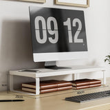 Maxbell Monitor Stand Riser Multiuse Monitor Support Rack for Home Apartments Office Style A