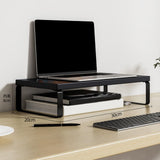Maxbell Monitor Stand Riser Multiuse Monitor Support Rack for Home Apartments Office Style B