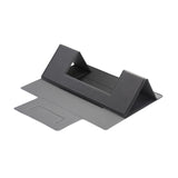 Maxbell Portable PU Laptop Folding Stand for Traveling 5kg Load Bearing Space Saving Black