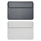 Maxbell 15.4" Laptop Sleeve with Stand Dustproof Accessory for Travel Wrist Rest Pad Black