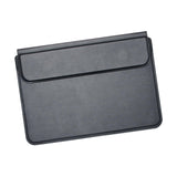 Maxbell 15.4" Laptop Sleeve with Stand Dustproof Accessory for Travel Wrist Rest Pad Black