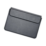 Maxbell 15.4" Laptop Sleeve with Stand Dustproof Accessory for Travel Wrist Rest Pad Black