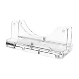 Maxbell Vertical Acrylic Laptop Mini PC Holder Accessory Multifunctional Transparent