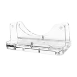 Maxbell Vertical Acrylic Laptop Mini PC Holder Accessory Multifunctional Transparent