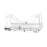 Maxbell Vertical Acrylic Laptop Mini PC Holder Accessory Multifunctional Transparent