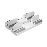 Maxbell Vertical Laptop Stand Holder Tablet Laptop Holder Desktop Holder for Desktop White