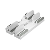 Maxbell Vertical Laptop Stand Holder Tablet Laptop Holder Desktop Holder for Desktop White