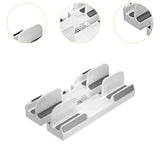 Maxbell Vertical Laptop Stand Holder Tablet Laptop Holder Desktop Holder for Desktop White