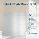 Maxbell 4x Electrical Box Cover Plates Home Decor Bedroom Electric Outlet Box Covers