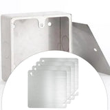 Maxbell 4x Electrical Box Cover Plates Home Decor Bedroom Electric Outlet Box Covers
