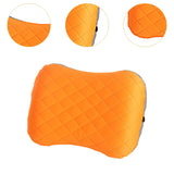 Maxbell Camping Pillow Gifts Compact Travel Pillow for Napping Backpacking Traveling Orange