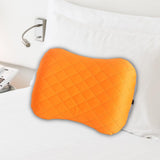 Maxbell Camping Pillow Gifts Compact Travel Pillow for Napping Backpacking Traveling Orange