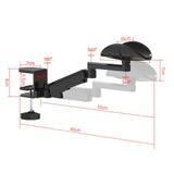 Maxbell Arm Rest Support Extender for Desk Home Gaming Arm Holder Height Adjustable