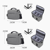 Maxbell Camera Bag Protective Protect Box for 100D 200D Travel 1100D 1200D Gray Large