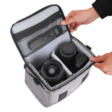 Maxbell Camera Bag Protective Protect Box for 100D 200D Travel 1100D 1200D Gray Large