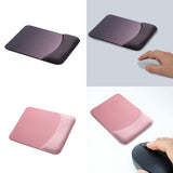 Maxbell Mouse Pad with Wrist Rest Desk Computer Cafe Ergonomic Home Working Mousepad Black