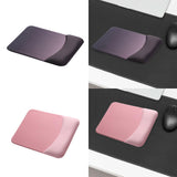 Maxbell Mouse Pad with Wrist Rest Desk Computer Cafe Ergonomic Home Working Mousepad Black