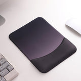 Maxbell Mouse Pad with Wrist Rest Desk Computer Cafe Ergonomic Home Working Mousepad Black