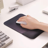 Maxbell Mouse Pad with Wrist Rest Desk Computer Cafe Ergonomic Home Working Mousepad Black
