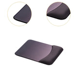 Maxbell Mouse Pad with Wrist Rest Desk Computer Cafe Ergonomic Home Working Mousepad Black