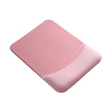 Maxbell Mouse Pad with Wrist Rest Desk Computer Cafe Ergonomic Home Working Mousepad Pink