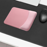 Maxbell Mouse Pad with Wrist Rest Desk Computer Cafe Ergonomic Home Working Mousepad Pink