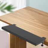 Maxbell Keyboard Tray Table Mount Accessory Horizontal Alignment Armrest Shelf Stand Black