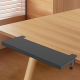 Maxbell Keyboard Tray Table Mount Accessory Horizontal Alignment Armrest Shelf Stand Black
