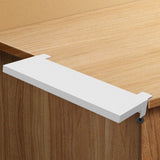 Maxbell Keyboard Tray Table Mount Accessory Horizontal Alignment Armrest Shelf Stand White