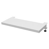 Maxbell Keyboard Tray Table Mount Accessory Horizontal Alignment Armrest Shelf Stand White