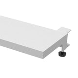Maxbell Keyboard Tray Table Mount Accessory Horizontal Alignment Armrest Shelf Stand White
