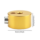 Maxbell Quick Set Cymbal Mate Nut Replacement for Percussion Instrument Professional Golden