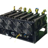 Maxbell Mining Rig Case Frame Computer Chassis Rack Accessories Easy to Use Rig Case