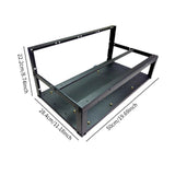 Maxbell Mining Rig Case Frame Computer Chassis Rack Accessories Easy to Use Rig Case