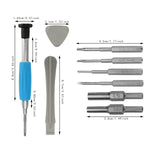 Maxbell 10 Pieces Screwdriver Bit Sturdy Screw Driver Handle Repair Tool Accessories