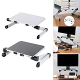 Maxbell Desktop Monitor Stand Riser Tablet Phone Stand for Sturdy Room Dorm Printers White