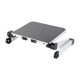 Maxbell Desktop Monitor Stand Riser Tablet Phone Stand for Sturdy Room Dorm Printers Black