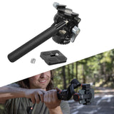 Maxbell Tripod Fluid Head with 1/4" Screw Hydraulic Damping with Quick Release Plate