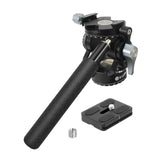 Maxbell Tripod Fluid Head with 1/4" Screw Hydraulic Damping with Quick Release Plate