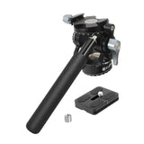 Maxbell Tripod Fluid Head with 1/4" Screw Hydraulic Damping with Quick Release Plate