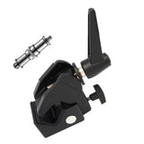 Maxbell Photography Light Clamp Stable for Round Pipe Flat Surface Metal Super Clamp