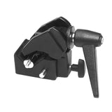 Maxbell Photography Light Clamp Stable for Round Pipe Flat Surface Metal Super Clamp