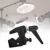 Maxbell Photography Light Clamp Stable for Round Pipe Flat Surface Metal Super Clamp