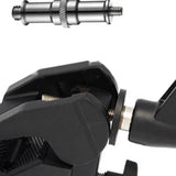 Maxbell Photography Light Clamp Stable for Round Pipe Flat Surface Metal Super Clamp