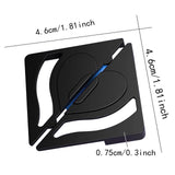 Maxbell 10Pcs Glass Protector Film Applicator Anti Sweat for Tablet