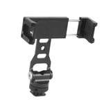 Maxbell Phone Tripod Mount with Cold Shoe Versatile for Plane Tabletop Train