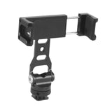 Maxbell Phone Tripod Mount with Cold Shoe Versatile for Plane Tabletop Train