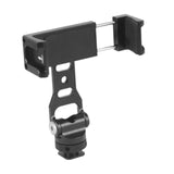 Maxbell Phone Tripod Mount with Cold Shoe Versatile for Plane Tabletop Train