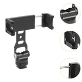 Maxbell Phone Tripod Mount with Cold Shoe Versatile for Plane Tabletop Train