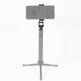 Maxbell Phone Tripod Mount with Cold Shoe Versatile for Plane Tabletop Train